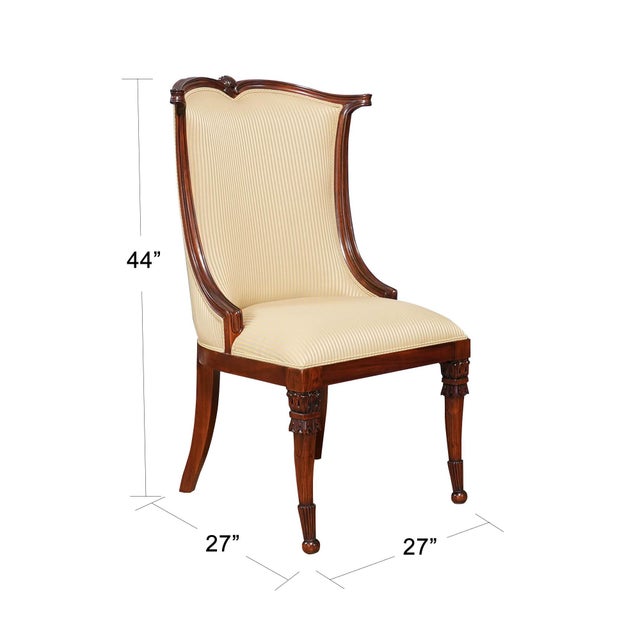 American Upholstered Side Chair For Sale - Image 13 of 13