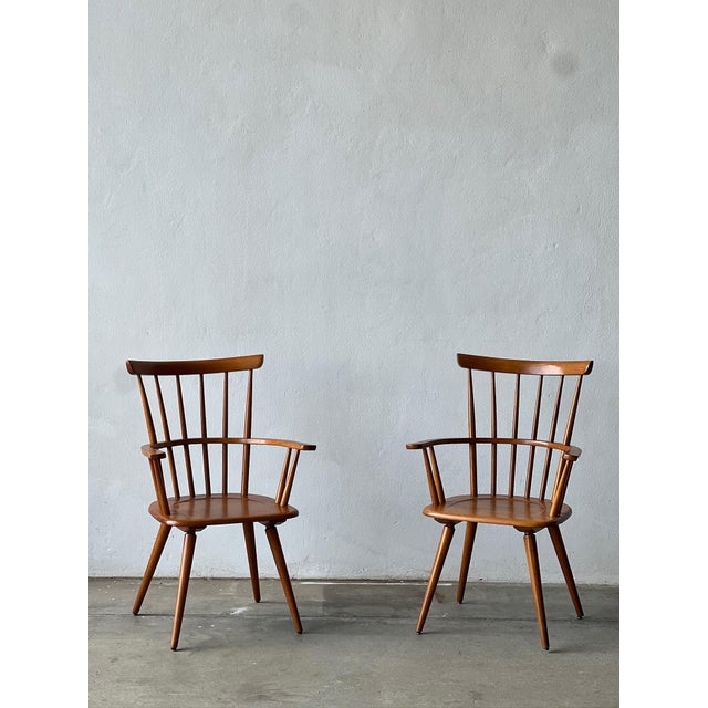 1950s Altheim Armchairs by Franz Schuster for Wiesner Hager, 1950s, Set of 2 For Sale - Image 5 of 12