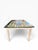 Century Furniture Raymond Sobota 1990s Faux Goatskin Dining Table For Sale - Image 4 of 11