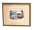 Set of 2 prints. San Francisco’s Golden Gate Bridge and Cable Cars by Jegar. Frame and prints are in excellent condition....