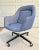 1970's Max Pearson for Knoll Newly Reupholstered Executive Desk Chair For Sale - Image 11 of 12