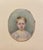Antique Portrait Miniature of a Child For Sale - Image 4 of 5