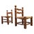 Brutalist Children Chairs attributed to Charles Dudouyt, 1960s, Set of 2 For Sale - Image 10 of 10