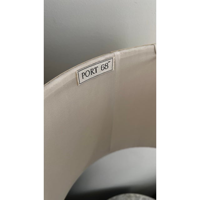 Port 68 Late 20th Century Port 68 Porcelain Table Lamp For Sale - Image 4 of 5