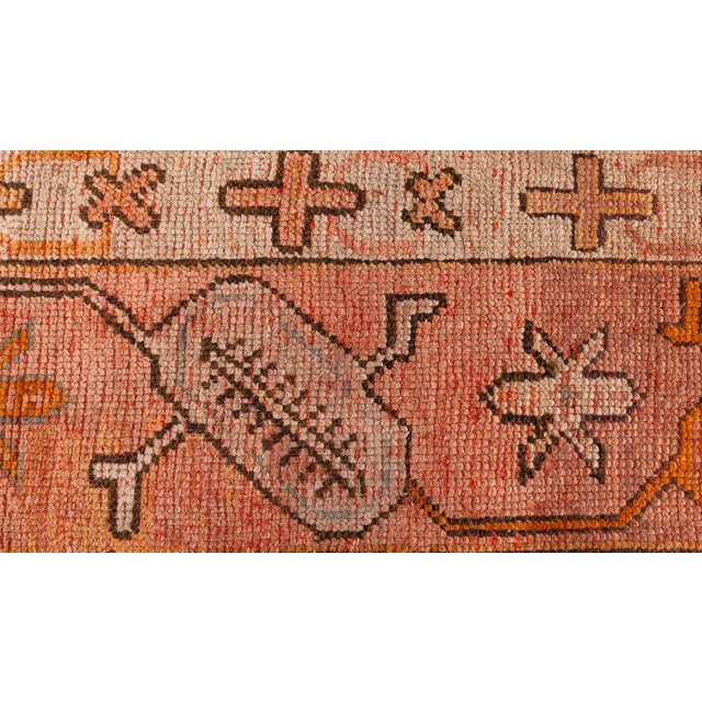 Late 19th Century Oversized Antique Turkish Oushak Rug For Sale - Image 5 of 10