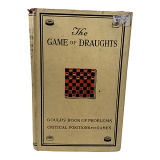 Antique The Game of Draughts Book For Sale