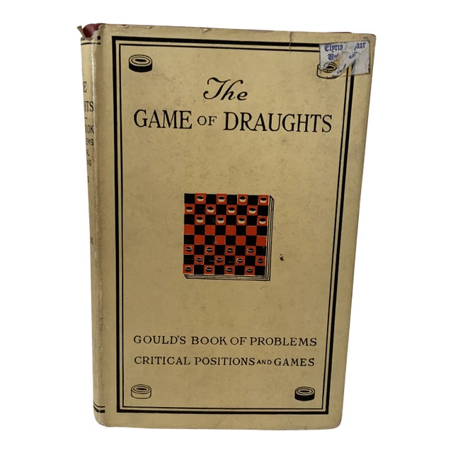 Antique The Game of Draughts Book For Sale