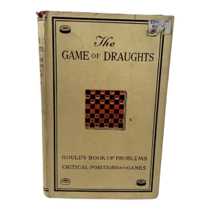 Antique The Game of Draughts Book