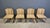 N. 6 Chairs in Brass Metal and Wicker from Mario Sabot, 1970s, Set of 4 For Sale - Image 12 of 13