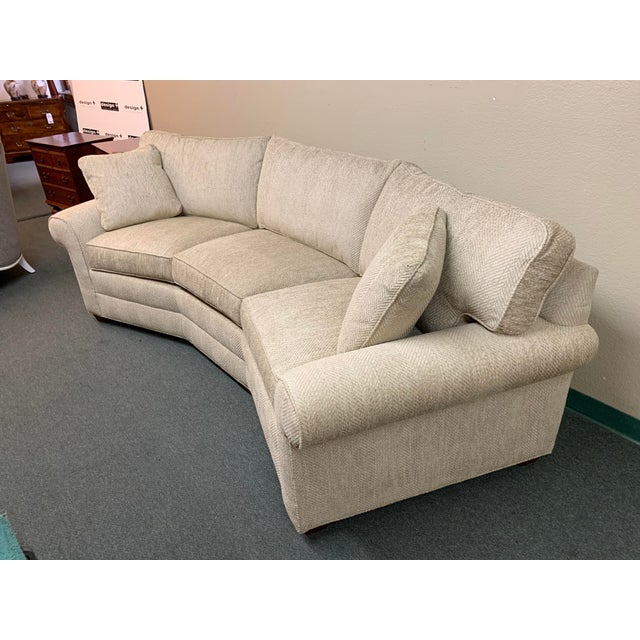 Ethan Allen Bennet Conversation Sofa Chairish