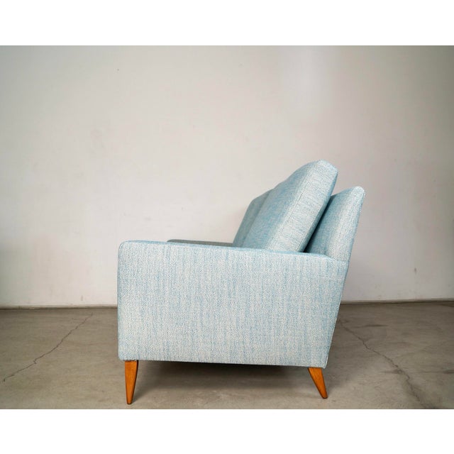 Wood 1950’s Mid-Century Modern Paul McCobb Planner Group Sofa For Sale - Image 7 of 12