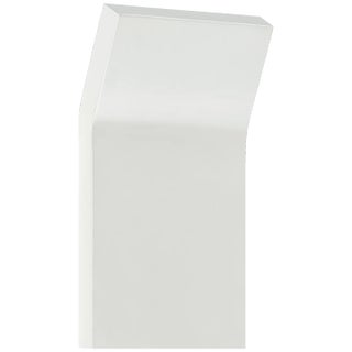 Peter Bristol for Visual Comfort Signature Bend Medium Square Light in White For Sale
