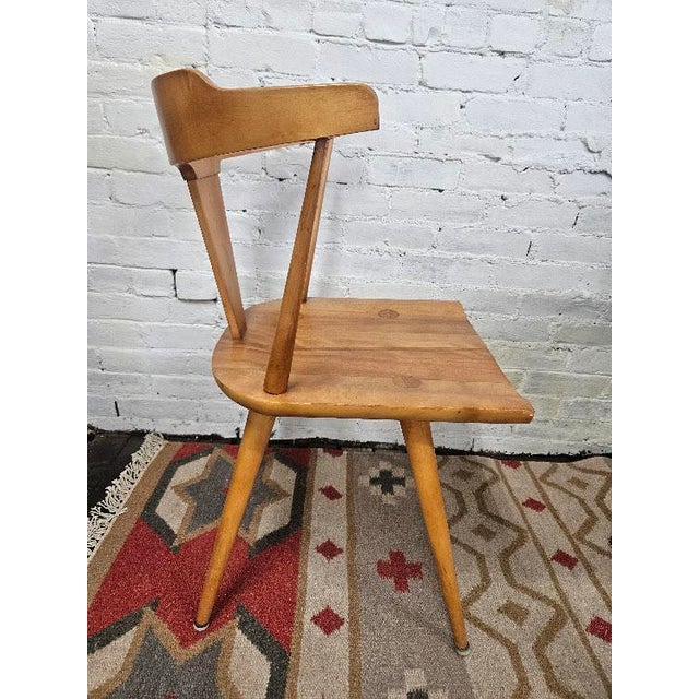 Mid-Century Modern Paul McCobb Planner Group T-Back Chair - Model 1530 For Sale - Image 3 of 11