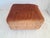 Tan Mid-Century Saddle Ottoman in Teak and Caramel Velour on Castors from G-Plan, 1980s For Sale - Image 8 of 14