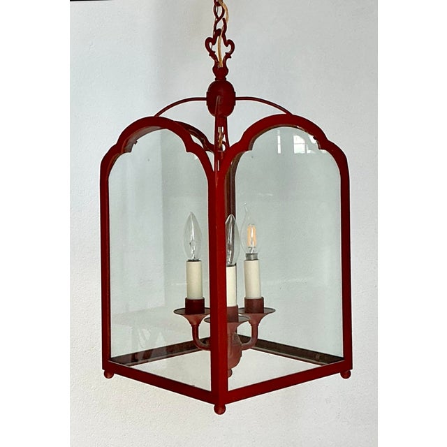Vintage Vaughan Georgian Three Arm Lantern For Sale - Image 10 of 12