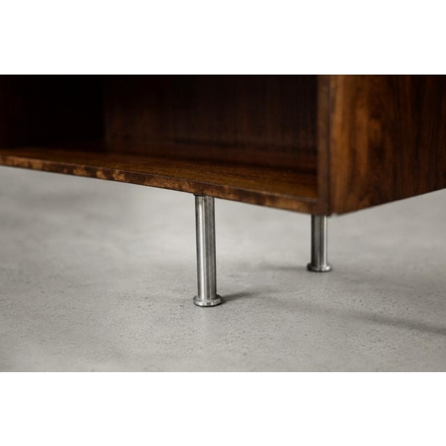 Mid-Century Modern Scandinavian Rosewood Highboard with Bar from Æ. Jensen & T. Mølholm, 1960s For Sale - Image 12 of 18