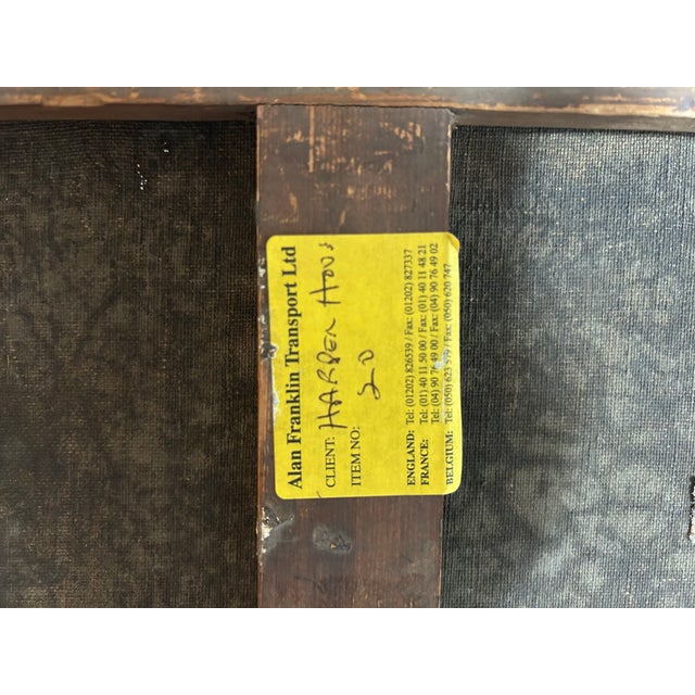 Early 20th Cen. Continental Still Life With Grapes and Fruit For Sale - Image 9 of 11