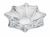 Elegant set of five Baccarat crystal pieces, including a rabbit, dove, owl, bear, and a sculptural center bowl. Each piece...