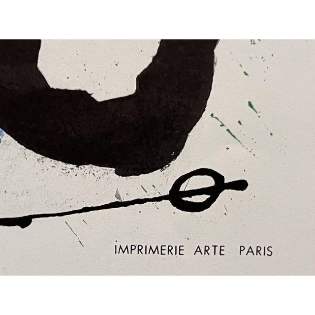 Joan Miró, Galerie Adrien Maeght Graphic Works Poster, 1965, Lithograph For Sale - Image 3 of 6