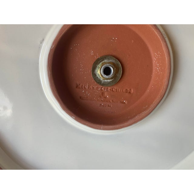 1990s 1990s Mackenzie Childs Ceramic Serving Tray For Sale - Image 5 of 5