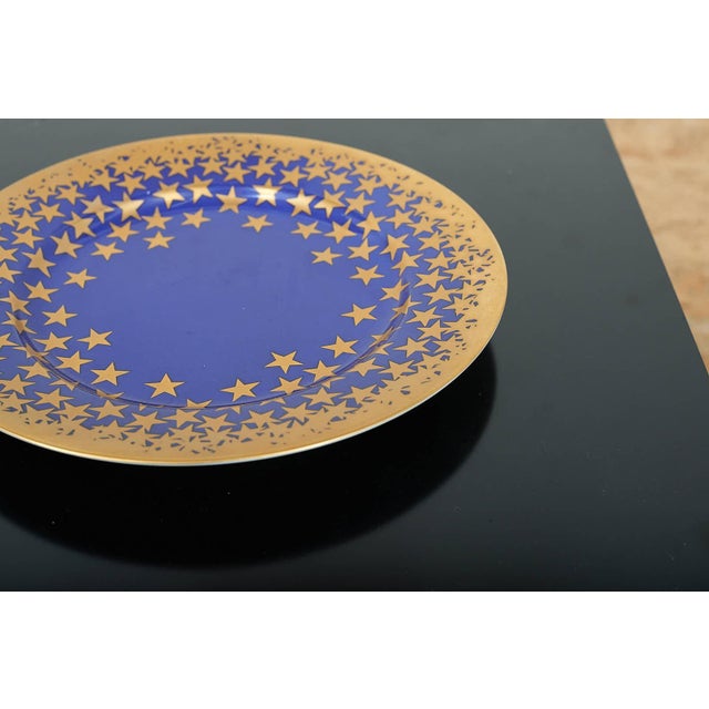 Stars Charger Plate by Trix & Robert Haussmann for Swid Powell, 1986 For Sale - Image 6 of 14