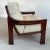 1970s Vintage Upholstered Mid-Century Modern 3-Seat Sofa For Sale - Image 11 of 11
