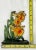 Vintage 1930s Hubley Manufacturing Co. Model #453 Cast Iron "Jonquils" Flower Doorstop With Nice Colors For Sale - Image 11 of 12