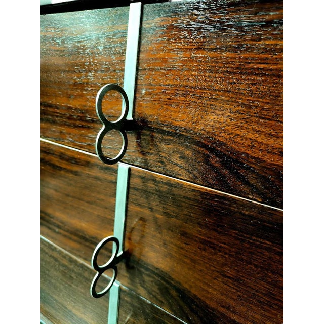 Mid-Century Modern Pellicano Sideboard by Vittorio Introini for Saporiti, 1960 For Sale - Image 3 of 16