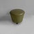 Italian Modern Green Faux Leather Pouf, 1970s, Set of 3 For Sale - Image 4 of 18