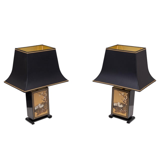 1970s French Table Lamps from Maison Le Dauphin Pagoda, 1970s, Set of 2 For Sale - Image 5 of 14