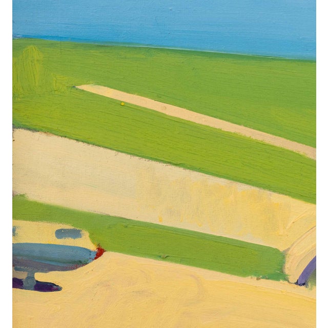 Daniel W. Freeman "Journey to Jfk: Pablo Landing Right on Time", Oil on Canvas, 1975 For Sale - Image 4 of 8