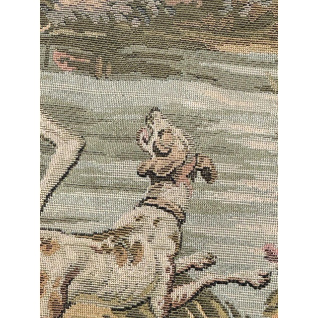 French Aubusson Tapestry by Jacquard, 1960s For Sale - Image 15 of 18