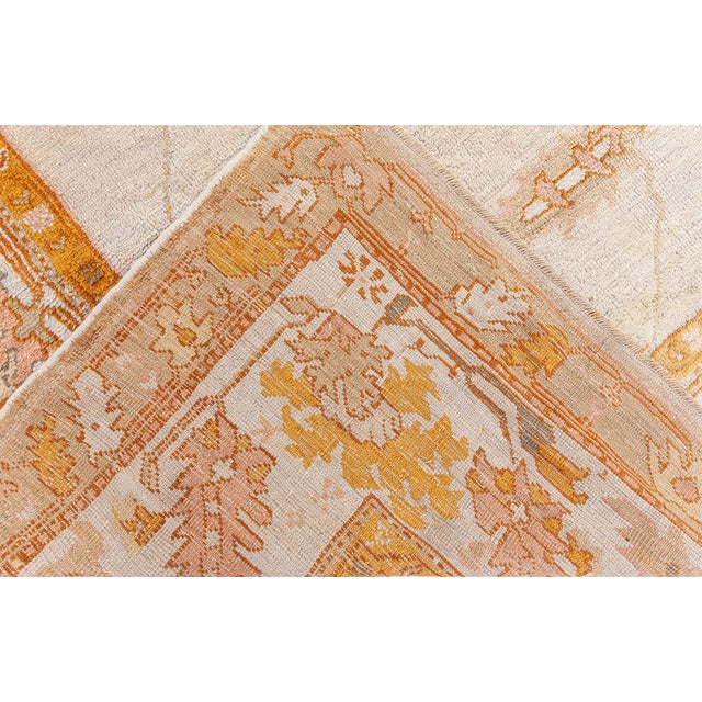 1930s 1930s Turkish Oushak Rug For Sale - Image 5 of 9