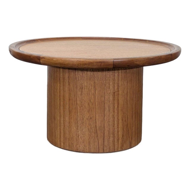 Safavieh Devin Round Pedestal Coffee Table For Sale