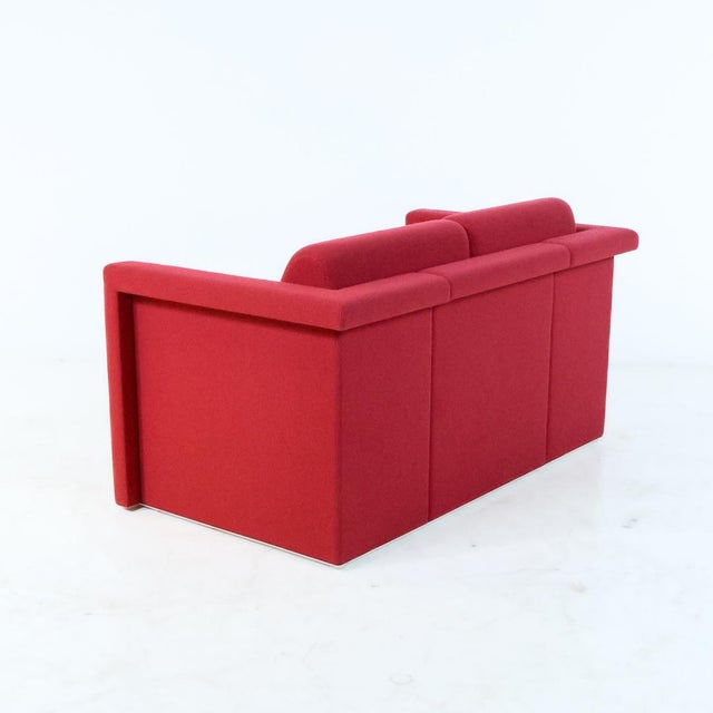 Postmodern Two-Seater Sofa by Trix & Robert Haussmann for Knoll, 1980s For Sale - Image 3 of 12