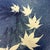 Navy Blue Mid-Century Ceramic Blue & Beige Maple Leaf Hand-Made Decorative Bowl For Sale - Image 8 of 8