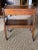 Antique English Tea Trolley Drinks Cart Oak Barley Twist For Sale - Image 4 of 13