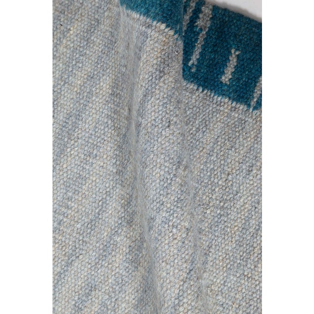 Contemporary Grey River Dance Handmade Wool Rug by Doris Leslie Blau For Sale - Image 4 of 9