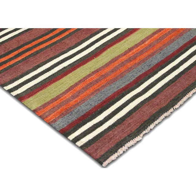 Traditional 1950s Turkish Kilim Rug For Sale - Image 3 of 6