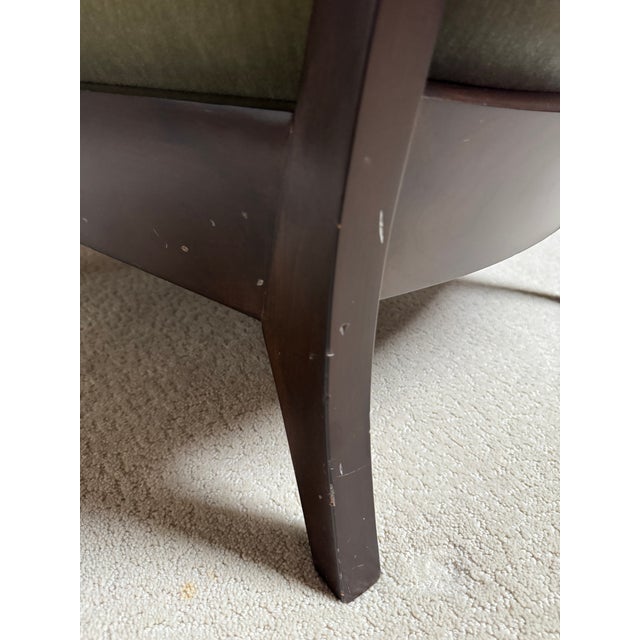 1990s Dakota Jackson Ceylon Lounge Chair With Ottoman For Sale - Image 12 of 13
