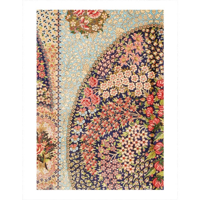 Traditional Pasargad DC Exquisite Design Paris Palace Fine Power Loom v. Silk Rug For Sale - Image 3 of 3