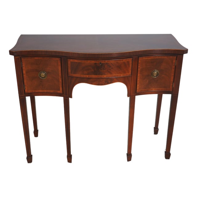 Baker Historic Charleston Small Mahogany Huntboard Server For Sale