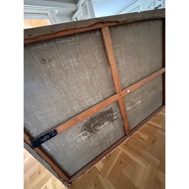 Tableau Hamon, Untitled, 1956, Oil on Canvas For Sale - Image 10 of 12