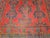 Vintage Turkish Oushak Hand-Knotted Rug, Red Geometric, Early 1900s, 9' x 11' For Sale - Image 9 of 18