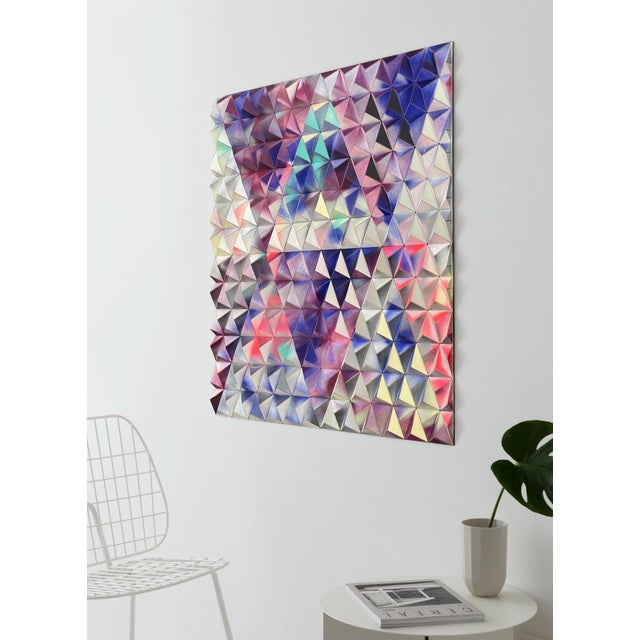 Contemporary Sebastian Welzel, Fis-9 Topographie, 2026, Laminated Cardboard, Limited Edition 1 of 1 For Sale - Image 3 of 11
