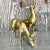 Vintage Regency Brass Deer - a Pair For Sale In West Palm - Image 6 of 6