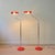 Red Teide Floor Lamp by Gabriel Teixido for Fase, Madrid, 1974 For Sale - Image 8 of 18