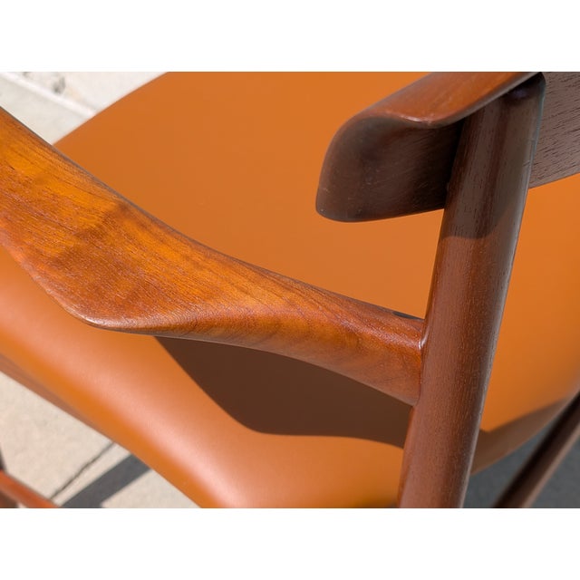 Danish Mid Century Modern Teak Chair by Ib Kofod-Larsen Armchair for Selig, C1960s For Sale - Image 9 of 17