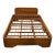 1950's Stacked Rattan Bed, Full Size For Sale