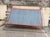 Handmade Cotton Area Rug, Vegetable Dyed, Sky Blue, Gray and Terracotta Striped Dhurrie -8'x12' For Sale - Image 9 of 13